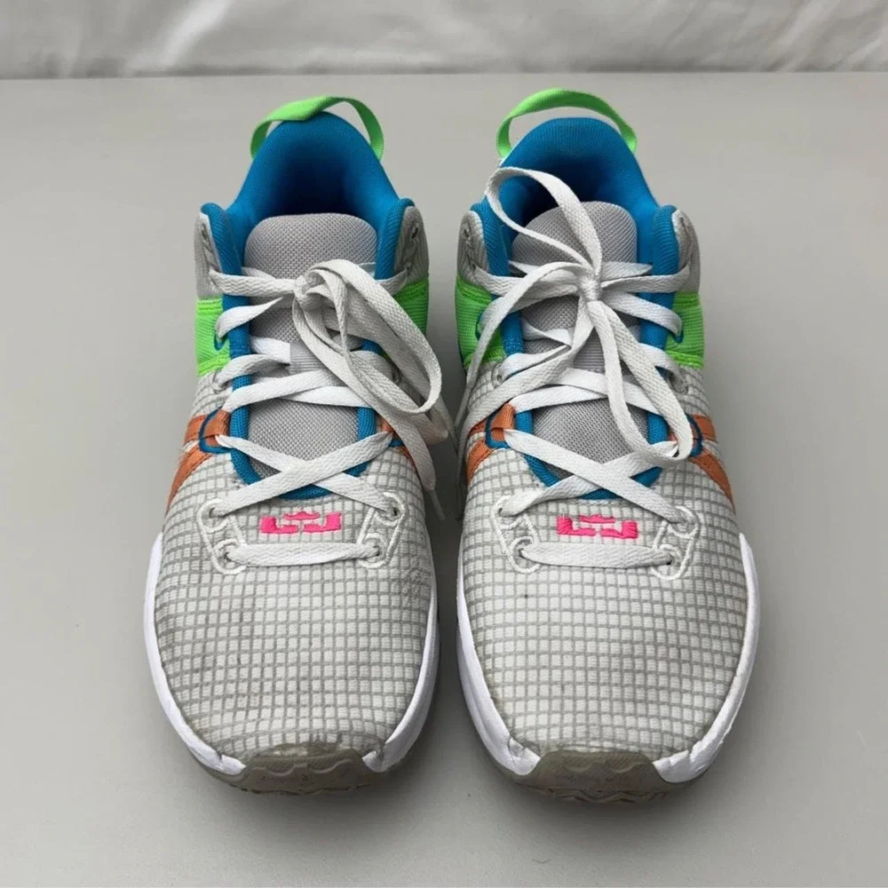 Nike LeBron Witness 7 'Grey Fog Multi-Color' Size 9.5